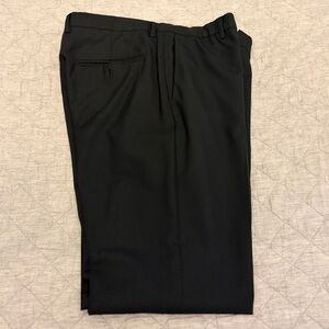 Men's Dark Gray Wool Pants